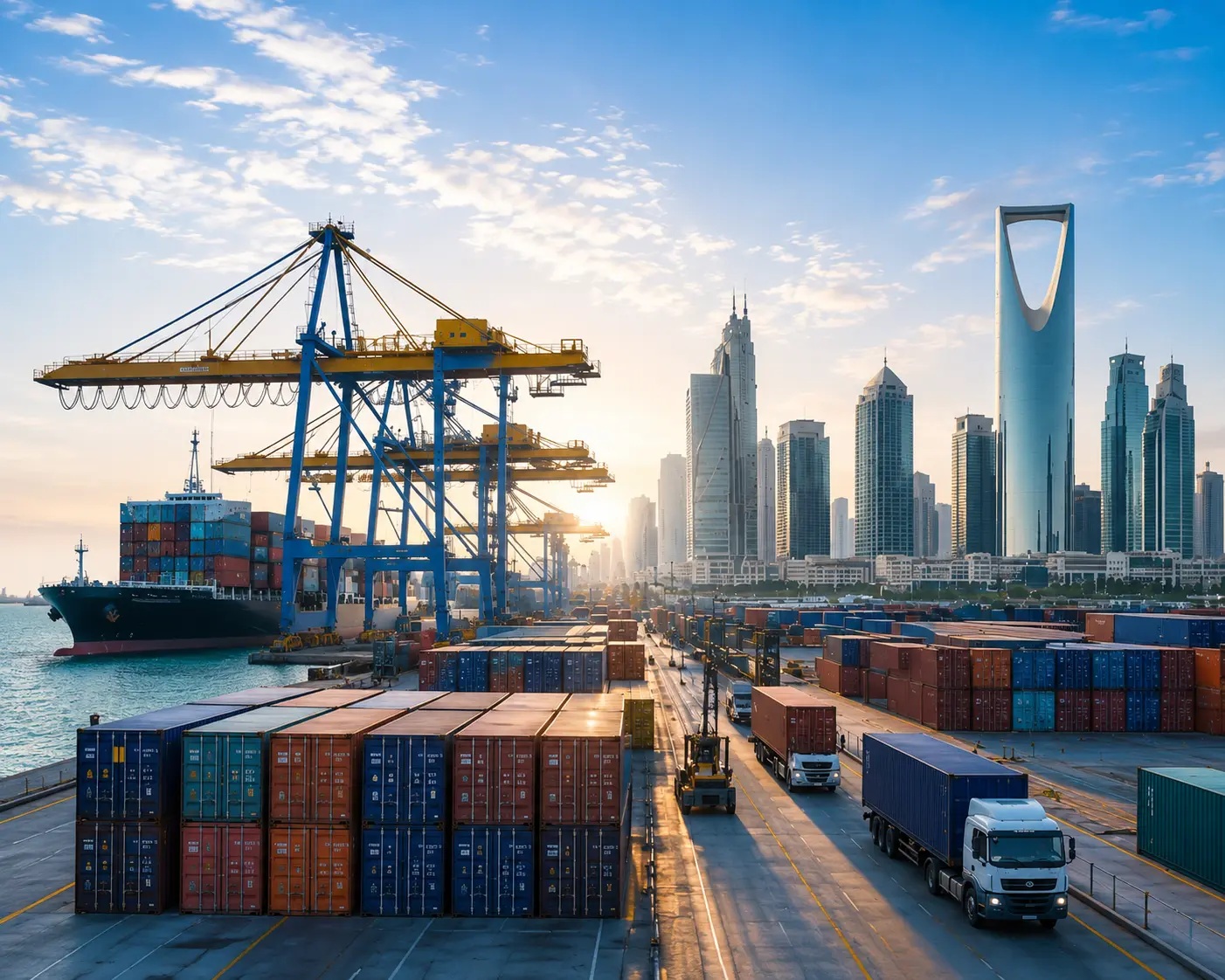 Sophisticated industrial photograph representing strategic regional solutions.
